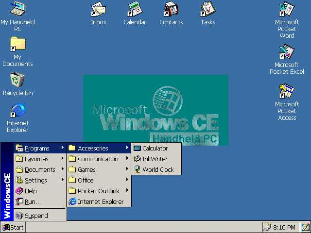 Windows CE Başlangıç Ekranı