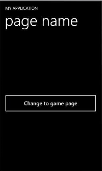 Windows Phone XAML and XNA