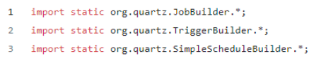 Quartz static import